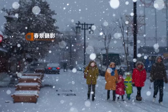 大同2018年的第一次與雪的邂逅，大同你太美了！